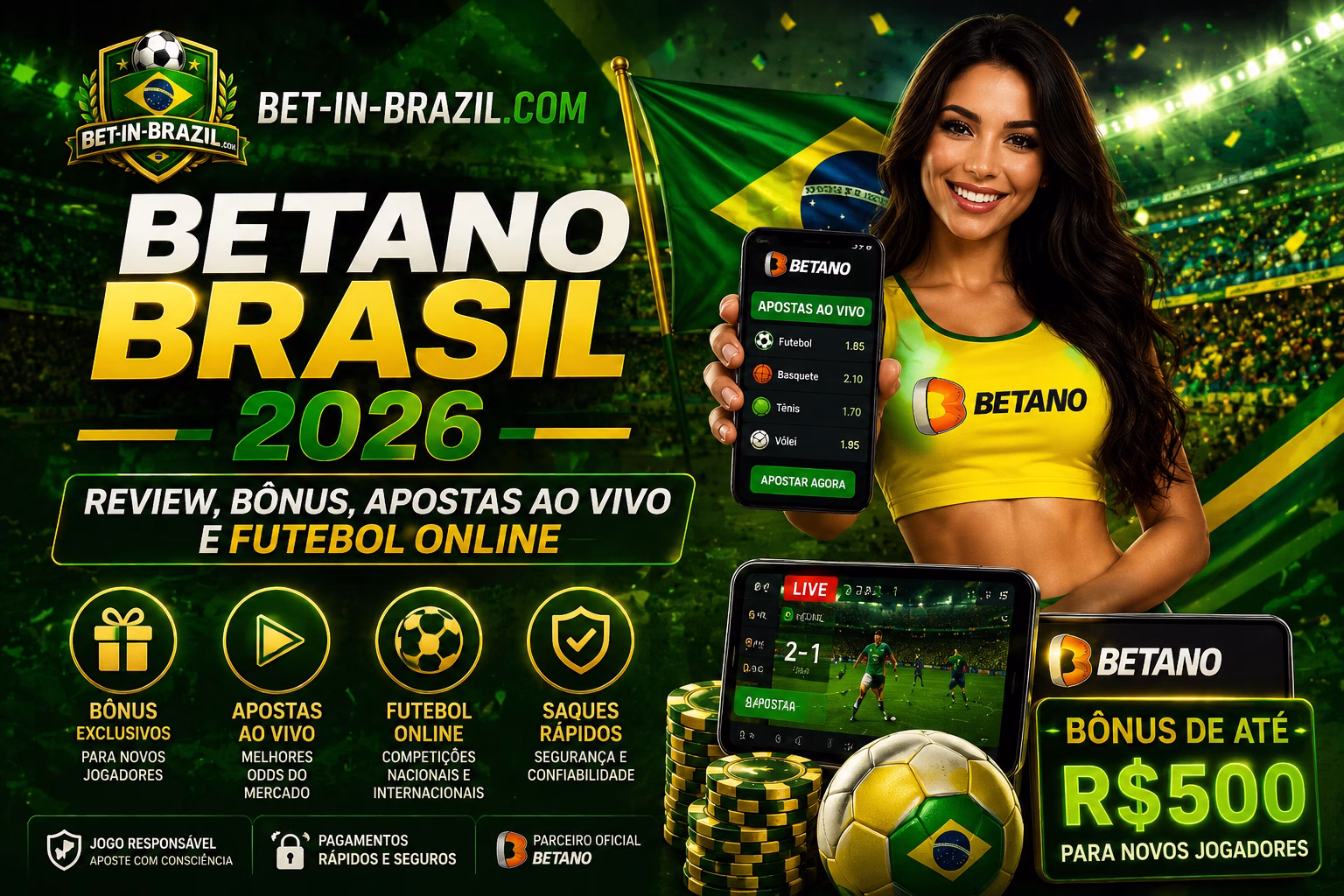 Betano Brasil 2026 Review Completo, Bônus, Futebol Ao Vivo e Apostas Online