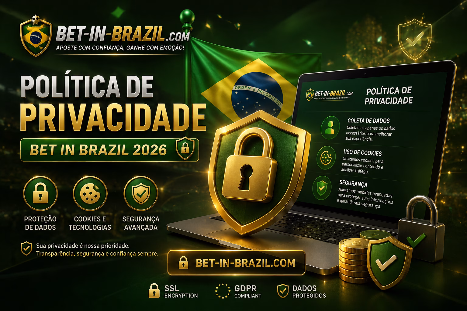 Política de Privacidade Bet in Brazil